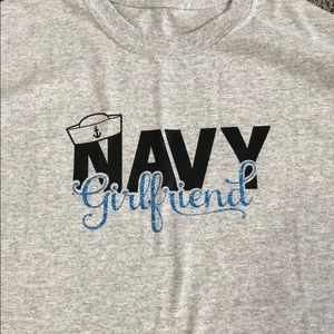 Navy Girlfriend T-shirt